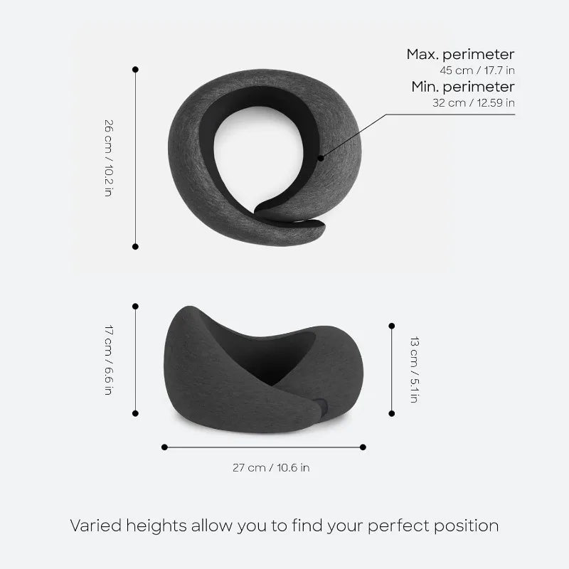 Premium Memory Foam Neck Pillow