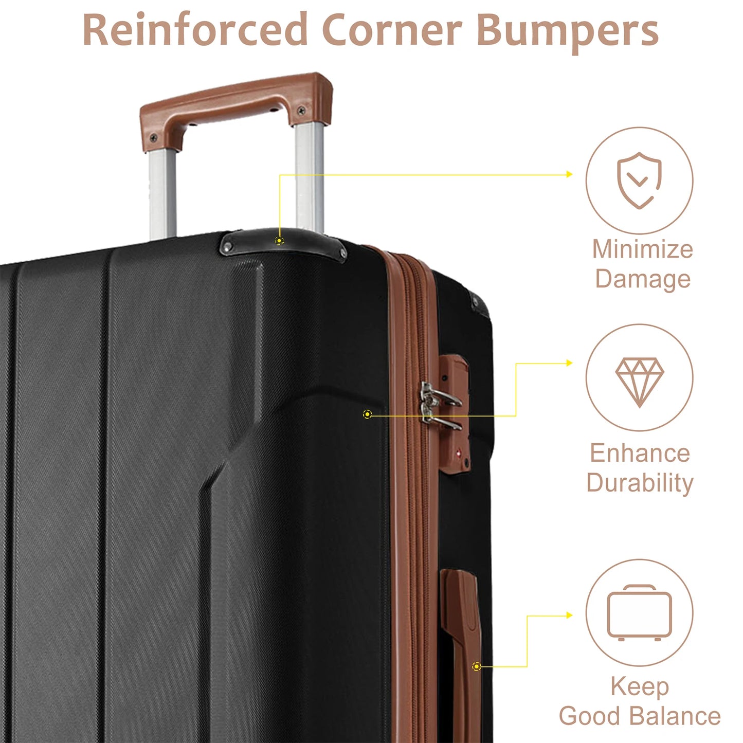 Hardshell Luggage Spinner Suitcase